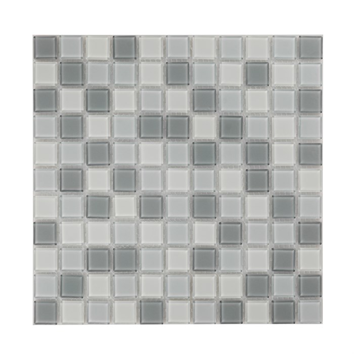 Мозаика стеклянная, светло- серая Ice Gray ice gray - фото 6869