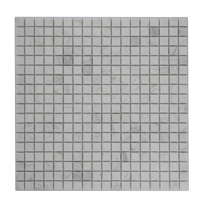 Мозаика каменная, бело-серая KG-10R KG-10R - фото 6902