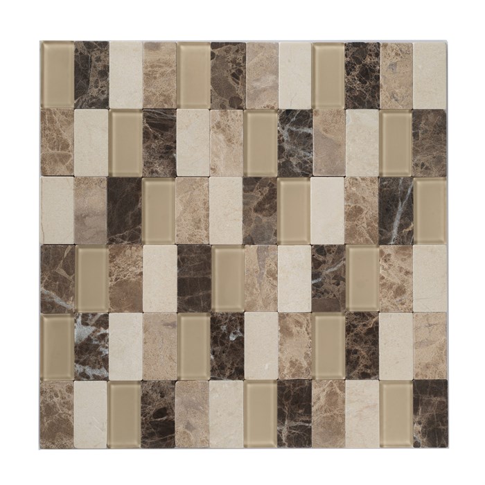 Мозаика каменная, 48*24,48*24*4 (300*300), XS-002 XS002