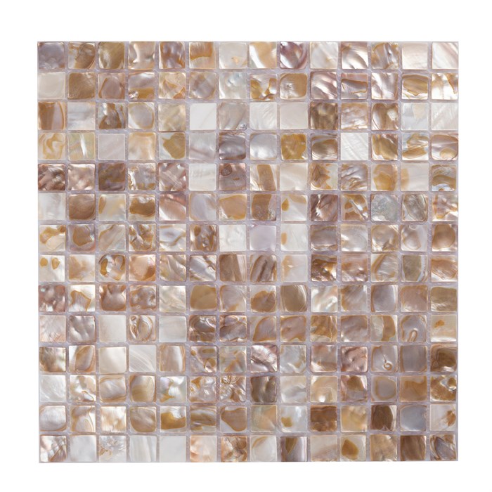 Мозаика из ракушки, бежевая Shell-01 Shell-01 - фото 7398