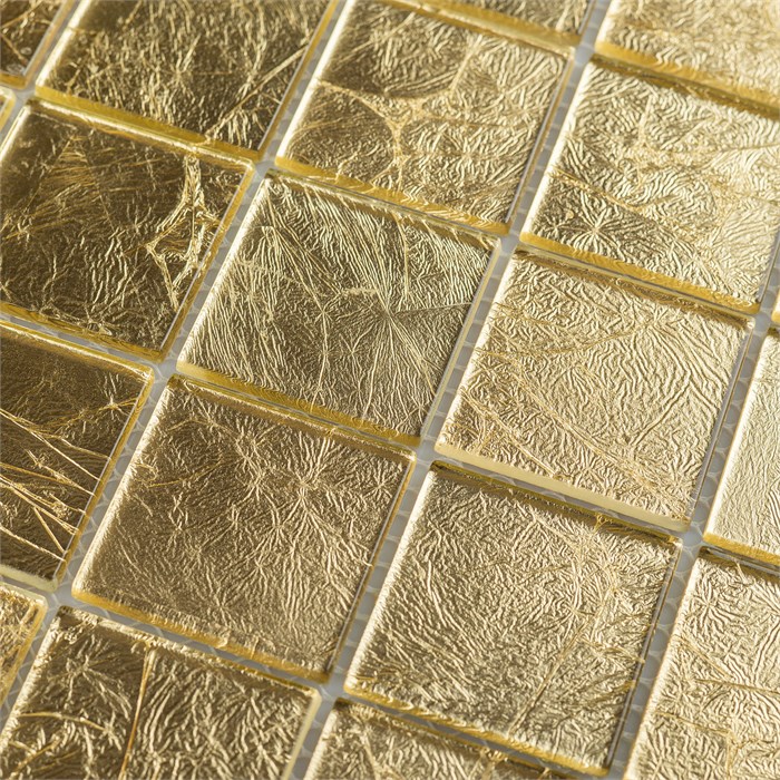 Мозаика стеклянная, золото ST031 ST031