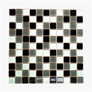 Мозаика стеклянная, черно-белая FA066.070.080