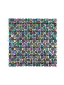 {{photo.Alt || photo.Description || 'Мозаика стеклянная с лунным камнем, черный перламутр DGS030'}}