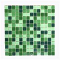 Мозаика стеклянная, салатовый микс KG308 - фото 6146