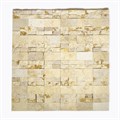 Мозаика каменная, бежевая, рваный камень ALS067 - фото 6229
