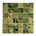 Мозаика стеклянная зеленый лист PM4001 - фото 6430