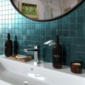 Мозаика стеклянная, бирюзовая ST046 ST046 Мозаика стеклянная, бирюзовая ST046 ST046