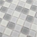 Мозаика стеклянная, светло- серая Ice Gray ice gray
