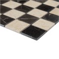 Мозаика из камня, шахматы, полированная P55p P55p