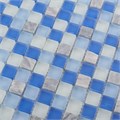 Мозаика стеклянная, серо-голубая GS083 GS083