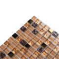 Мозаика стеклянная бежевая BXGS091a BXGS091a