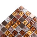 Мозаика стеклянная бронзовый отлив 012 012
