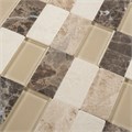 Мозаика каменная, 48*24,48*24*4 (300*300), XS-002 XS002